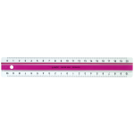 LINEX Super Serie Lineal 20 cm Kunststoff pink,...