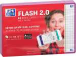 Oxford Flash 2.0, 105x148, 80 Blatt, kariert, lila