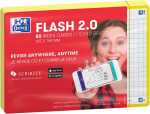 Oxford Flash 2.0, 105x148, 80 Blatt, kariert, gelb