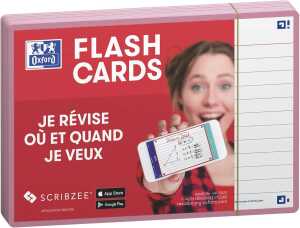 Oxford Flash 2.0, 105x148, 80 Blatt, liniert, pink