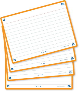 Oxford Flash 2.0, 105x148, 80 Blatt, liniert, orange