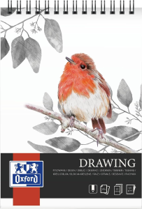 Oxford Art Spiral-Zeichenblock A4, 50 Blatt, 160g/m²