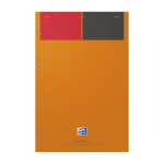 Notepad A4+ liniert 6 mm, 80 Blatt, 80 g/m², 4fach...