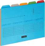 Elba ULTIMATE Organisations-Einstellmappen, 5 Taben,...
