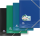 Oxford Oceanis Sichtbuch A4 40 Hüllen recyceltes PP Cover, sort Farben
