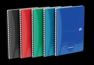 Oxford Office Oceanis Notizbuch A5, 90 Blatt, liniert, sortierte