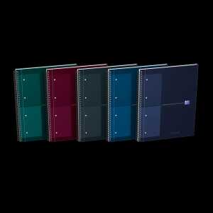 Oxford A4+ Hardcover Notizbuch, 5mm kariert, 80 Blatt 400189300