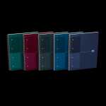 Oxford A4+ Hardcover Notizbuch, liniert 6mm, 80 Blatt...