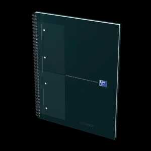 Oxford A4+ Hardcover Notizbuch, 5mm kariert, 80 Blatt 400191148