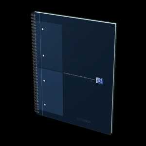 Oxford A4+ Hardcover Notizbuch, 5mm kariert, 80 Blatt 400191240