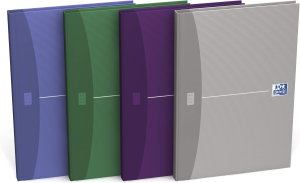Oxford Gebundenes Buch, Office, stabiler Deckel, A5, 96, liniert, 7mm