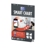 FLIPCHART-BLOCK GELEIMT + 6FACH LOCHUNG 650X980 20 BL...