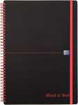 Office Black n Red Spiralbuch A4 liniert, 70 Blatt,...