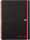 Office Black n Red Spiralbuch A4 liniert, 70 Blatt, PP-Deckel 5er