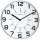 UNILUX Wanduhr Pop 30cm Kunststoff weiß
