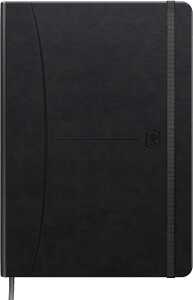 Notizbuch A5, 80 Blatt, Optik Paper, kariert, schwarz