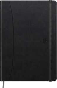 Notizbuch A5, 80 Blatt, Optik Paper, liniert, schwarz