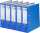 ELBA Ordner "rado brillant" 5er Pack, A4, Rückenbreite 8 cm, blau