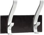 Unilux Wandgarderobe CYPRES schwarz-alugrau, 2 dreifach...