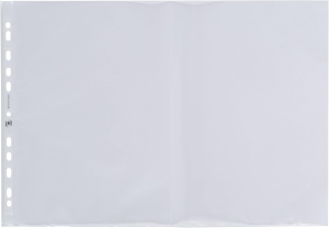 Prospekthüllen "Sonderformate" A3 quer, PP 0,09 mm gefalzt A4 50 Stück