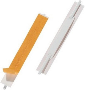 ELBA Heftzungen selbstklebend, mit Deckleiste aus PVC, für Schriftgut