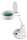 UNILUX Leuchtlupe MINI ZOOM 1,75-fach, 7-fach D