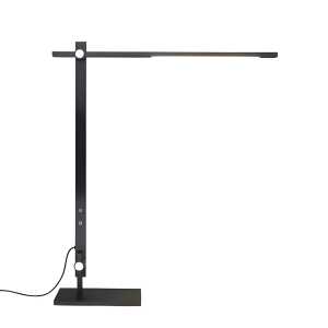 Unilux LUMILIGHT LED Schreibtischleuchte schwarz, aus Aluminium