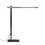 Unilux LUMILIGHT LED Schreibtischleuchte schwarz, aus...