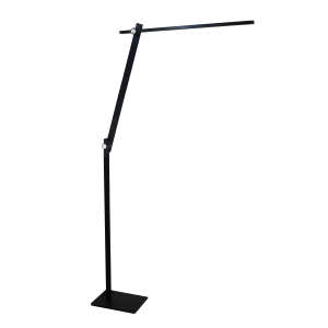 Unilux LUMILIGHT LED Stehleuchte schwarz, aus Aluminium