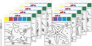 Wasserfarben Mal Set Unterwasser