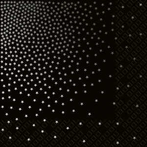 Serviette 33x33cm Davis sw 20St