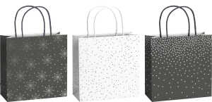 Geschenktasche 20x8x20cm Nieve d.gr