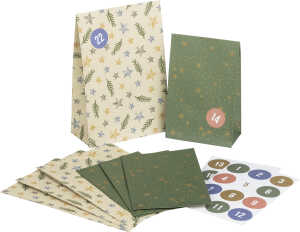 Geschenkbeutel adventscalendar Naru