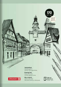 Zeichenblock A4 20Blatt 170g/m²