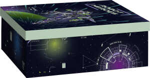 Geschenkbox 24x33x12cm Robot d.bl