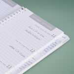 2025/2026 Brunnen Schülerkalender „Plain Black“ A5 4061947139709