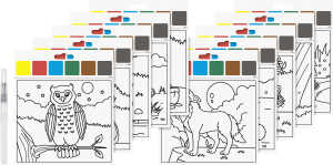 Wasserfarben Mal Set Waldtiere