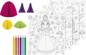 3D Mal Set Prinzessin 4005329158445