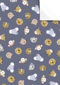 Geschenkpapier 100x70cm Buba d.vi