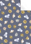 Geschenkpapier 100x70cm Buba d.vi