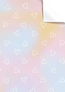 Geschenkpapier 100x70cm Kayla rs