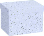 Geschenkbox 12x16,5x12cm Yvie h.bl