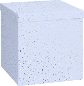 Geschenkbox 23x23x24cm Yvie h.bl