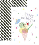 Geschenkkarte 10,5x14,8cm Gelato ws