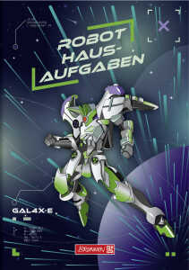 Aufgabenheft A5 48Bl. Robot Hero