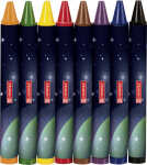 Wachsmalstifte 8er Set Robot Hero