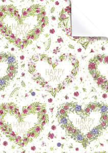 Geschenkpapier 100x70cm Vally pi