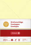 Briefumschlag C6 80g hellgelb 10St
