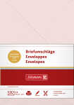Briefumschlag C6 80g rosé 10St
