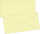 Briefumschlag DL hgelb mFut 10St